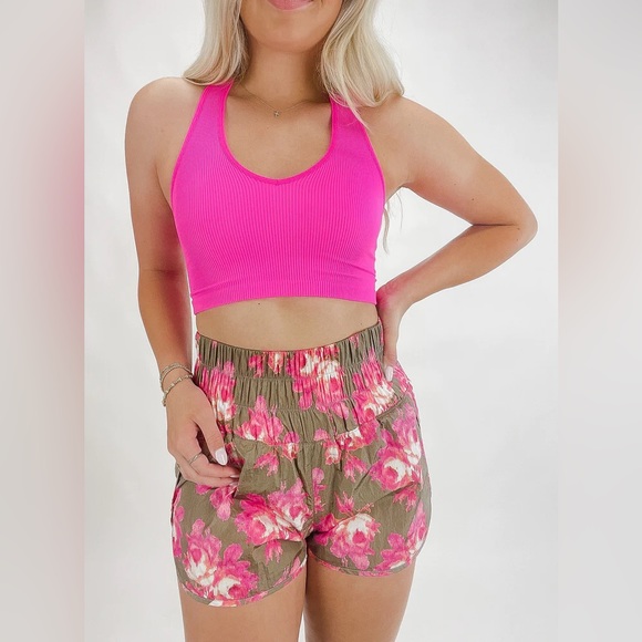 Free People Pants - NWT! FP Movement The Way Home Printed Shorts - Size XS